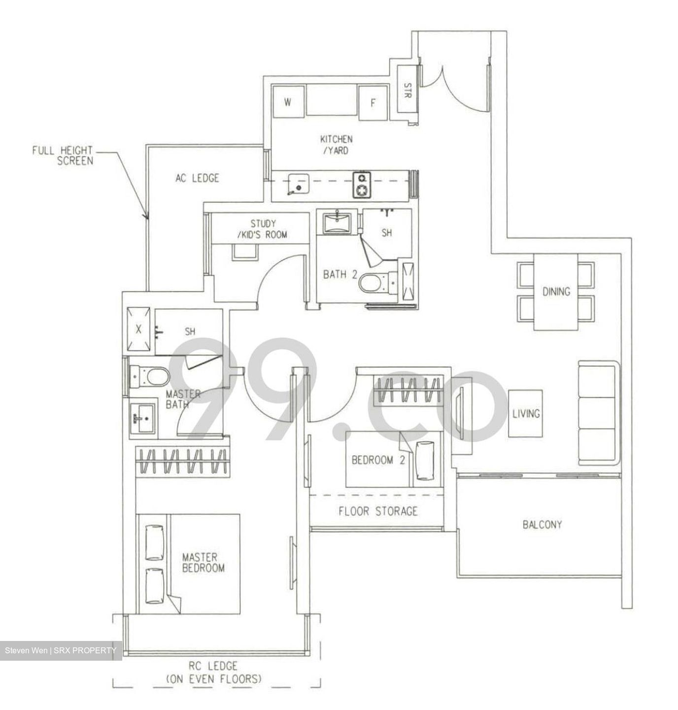 H2O Residences (D28), Condominium #393052821